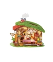 RoboTime 3D dřevěná skládačka Miniatura domečku Kouzelný les Fluffy Grove