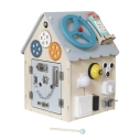 2Kids Toys Activity board Domček sivý – poškodený obal