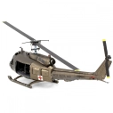 Oceľová stavebnica helikoptéra UH1 Huey