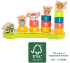 Drevené kocky Small Foot Jungle Dice