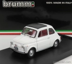 Brumm Fiat 500f Tetto Chiuso - uzavretý 1965 1:43 Bianco