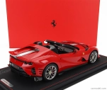 Bbr-models Ferrari 812 Competizione A Spider 2022 - Con Vetrina - S vitrínou 1:18 Rosso Corsa 322 - červená