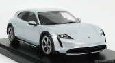 Minichamps Porsche Taycan 4s Cross Turismo 2021 - Con Vetrina - With Showcase 1:18 Ice Grey