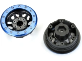 Pro-Line Disc 2,9" 1:6 Steelies s dvojitým posunom, modrá/čierna: SCX6