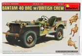 Miniart Jeep Bantam Brc40 British Crew Military 1940 1:35 /