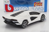 Bburago Lamborghini Countach LPI 800-4 1:43 bílá