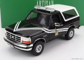 Greenlight Ford usa Bronco Idaho State Police 1996 1:18 Černá Bílá
