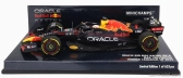 Minichamps Red bull F1 Rb18 Team Oracle Red Bull Racing N 1 Winner Canadian Gp World Champion 2022 Max Verstappen 1:43 Matná modrá žltá červená