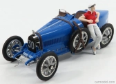 Cmc Bugatti T35 N 30 With Driver Figure 1924 1:18 Blue