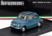 Brumm Fiat 500f Tetto Chiuso - uzavretý 1965 1:43 Modrá stredná