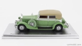 Kess-model Pierce arrow 124 Convertible Berline Sedan Le Baron Closed 1933 1:43 Světle Zelená