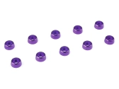 Podložka pod valc. hlavu M2/6mm hliníková fialová (10)