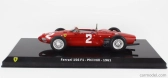 ROZBALENÉ – Edicola Ferrari F1 156 N 2 World Champion Season 1961 Phil Hill – s vitrínou – 1:24 červená