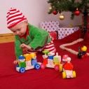 Bigjigs Detský drevený vláčik s montážou
