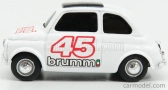 Brumm prom Fiat 500 Brums 45th Anniversary 1:43 Bílá