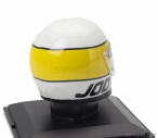 Edicola Helma F1 Casco Helma Jody Scheckter 312t4 Team Ferrari Majster sveta sezóna 1979 1:5 bielo žltá