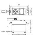 SV-0320 HI VOLT Digitálne servo