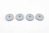 SWORKz 1/8 plastové pístky BBS, 4 ks.