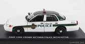 Greenlight Ford usa Crown Victoria Police Interceptor Atlanta Police 2009 - Baby Drive 1:43 Bílá