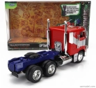 Jada Peterbilt 352 Tractor Truck 3-assi 1979 - Optimus Prime Transformers Movie 1:24 Červená Modrá