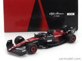 Spark model Alfa romeo F1 C43 Team Stake N 77 Season 2023 Valtteri Bottas 1:64 Black Red