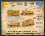 Zvezda Snap Kit – M109 A2 (1:100)