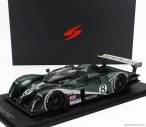 Spark-model Bentley Exp Speed 8 4.0l Turbo V8 Team Bentley N 8 2nd 24h Le Mans 2003 Johnny Herbert - David Brabham - Mark Blundell 1:18 Green Met