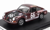 Trofeu Porsche 911t Team Egreteaud N 66 24h Le Mans 1969 J.egreteaud - R.lopez 1:43 Bordeaux Black