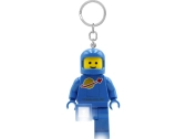 Svietiaca kľúčenka LEGO - Kozmonaut modrý