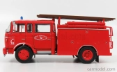 Edicola Berliet Fpt Gak 20h Cisternové vozidlo so skalou - Hasičské vozidlo - Vigili Del Fuoco 1:43 Červená