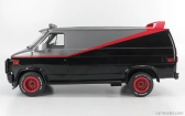 Greenlight GMC Vandura A-team Van - 1983 1:12 Šedá Černá