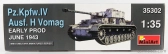Miniart Krupp H Vomag Military Tank June 1943 1:35 /