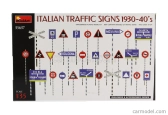 Miniart Accessories Segnali Stradali - Italian Traffic Signs 1930-1940 1:35 /