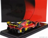 Bbr-models Ferrari 499p 3.0l Turbo V6 Team Ferrari Af Corse N 50 Winner 24h Le Mans 2024 Antonio Fuoco - Miguel Molina - Nicklas Nielsen 1:43 Červená Žltá Čierna