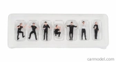 Mini-gt Accessories Set 7x Team Nissan Nismo Racing Figures 1:64 Různé