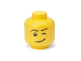 LEGO Storage Head small – žmurkajúci chlapec