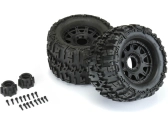 Kolesá Pro-Line 3,8", pneumatiky Trencher X, čierny disk Raid H17 (2)