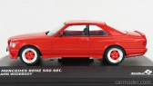 Solido Mercedes benz S-class 560sec Amg (c126) Wide Body 1990 1:43 Red