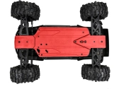 Pro-Line ochrana šasi Bash Armor červená: Arrma 3S delší rozvor