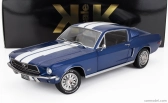 Kk-scale Ford usa Mustang Gt Fastback Coupe 1968 1:12 Blue White