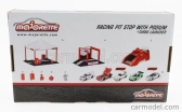 Majorette Porsche Set Area Service Canopy + Podio Podium + Lanciatore + 5x Porsche 1:64 Různé