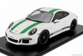 Schuco Porsche 911 991 R Coupe 2016 1:12 bielo-zelená