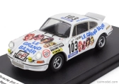 Trofeu Porsche 911 Carrera Rs Coupe N 103 Tour Auto 1973 Herve Bayard - Rene Ligonnet 1:43 Bílá