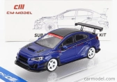 Cm-models Subaru Varis Wrx Sti S4 2019 1:64 Blue Carbon