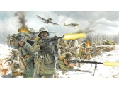 Italeri figurky - WWII GERMAN INFANTRY (Winter Uniform) (1:72)