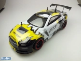 RC auto Racers Drift, žltá