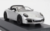 Schuco Porsche 911 991 Carrera Targa Cabriolet 2014 1:43 Stříbrná Černá