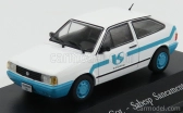 Edicola Volkswagen Gol Sabesp Saneamento Basico 1980 1:43 Bílá Světle Modrá