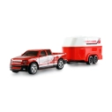 Amewi RC pickup na diaľkové ovládanie s prívesom pre kone 1:64