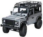 RC auto Land Rover Trail V2 1/12 RTR 4WD, strieborná + náhradná batéria